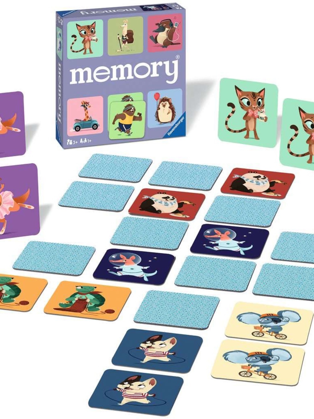 Ravensburger  |  Memory - Wild World of Animals - Picture 5 of 10